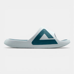 peak taichi taichi slippers milky white/dark green