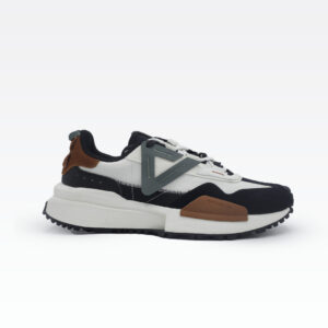 fashion casual shoes milky white/black