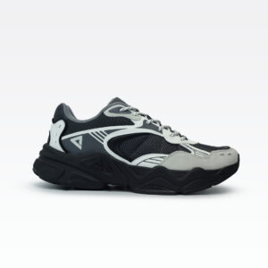 sports shoes white/black/dk.grey