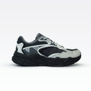 sports shoes white/black/dk.grey