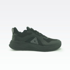 walking shoes all black