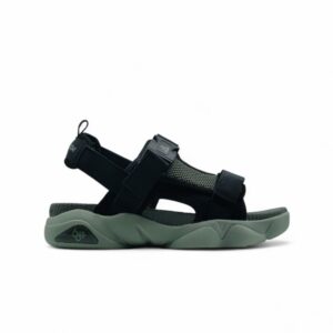 peak taichi sandals black/olive green