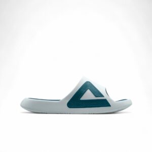 peak taichi taichi slippers milky white/dark green
