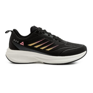 training running shoes black/white