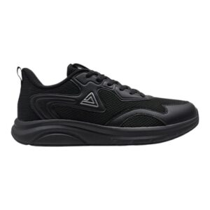 peak walking shoes all black